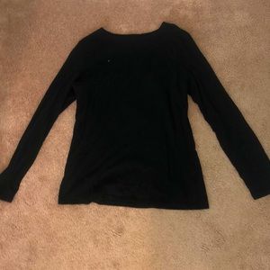 Black Long-Sleeve Shirt
